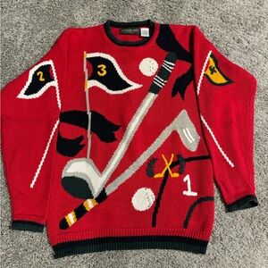 Vintage Golf Sweater